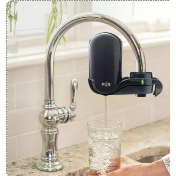 PUR® black Basic Faucet-Mount Water Filtration System - Picture 9 of 12